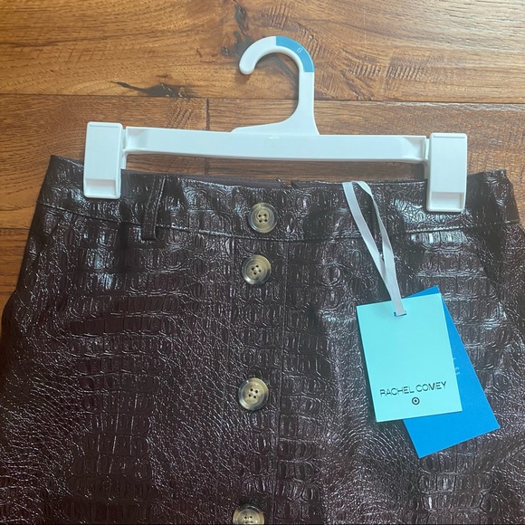 Rachel Comey pleather button up skirt - Picture 4 of 6